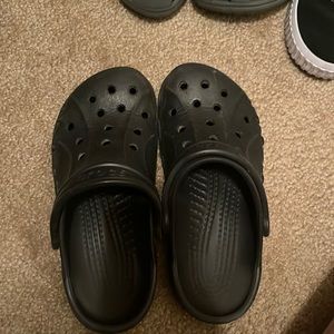 Black crocs